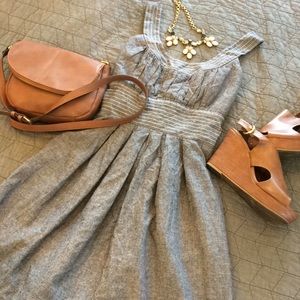 Chambray sun dress Maurice's size M